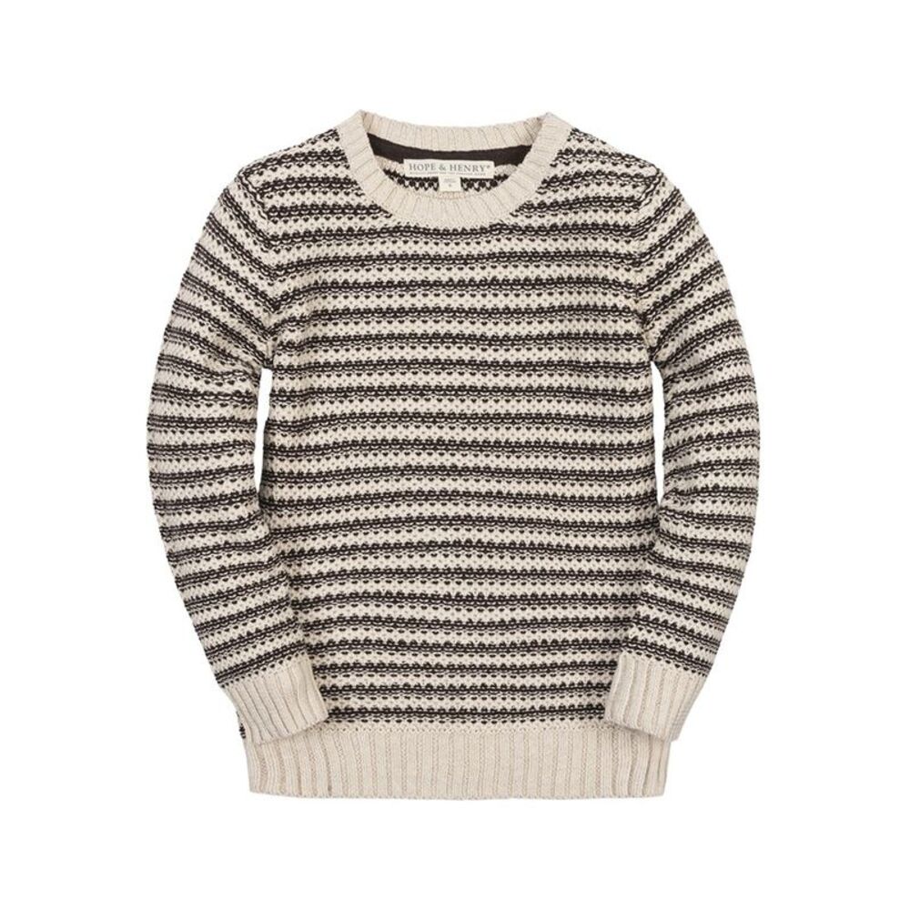 Hope & Henry Boys Organic Crewneck Sweater